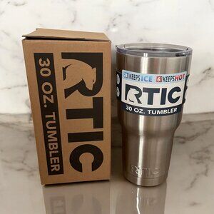 RTIC 30oz Tumbler Stainless Steel Vacuum Insulated 18/8 Hot Cold Beverages (NEW)